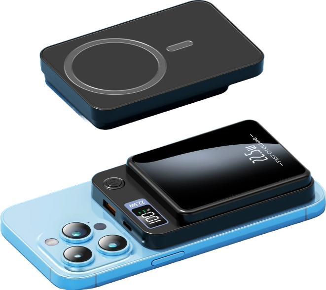 Image du produit Novidarte Banque de puissance magnétique sans fil 10'000 mAh (10000 mAh, 22.50 W)