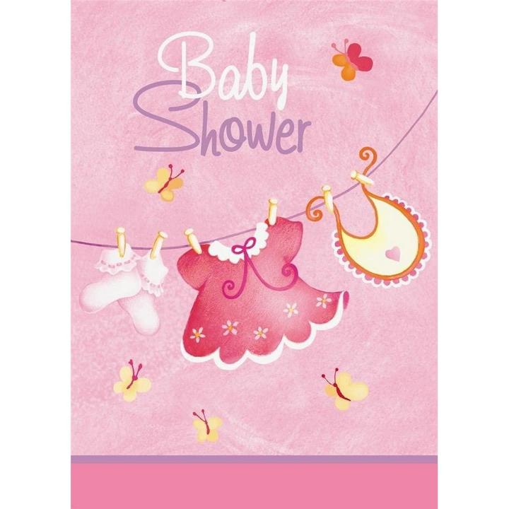 Unique Party Clothesline Baby Shower Invitations (Pack of 8) (8 pcs.)