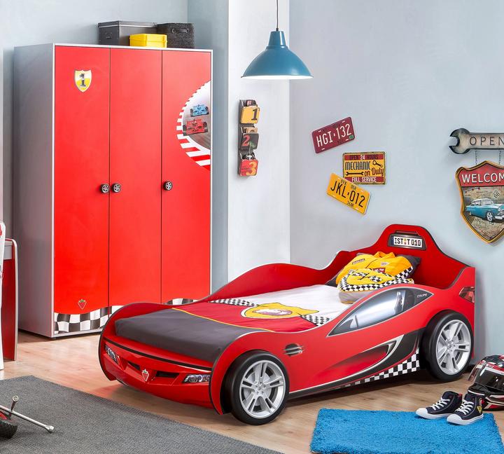 Actual product image Cilek Racecup car design (90 x 190 cm)