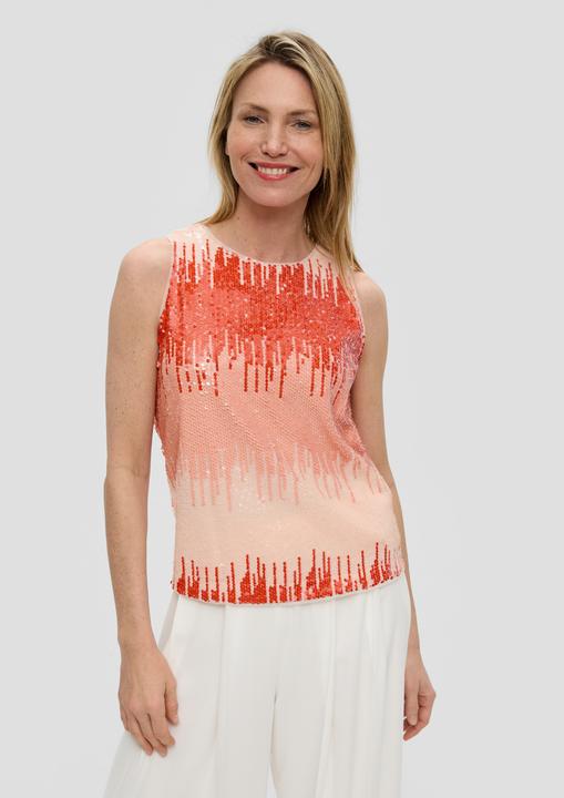 Immagine prodotto S.Oliver T-Shirt Top mit Pailletten (42)