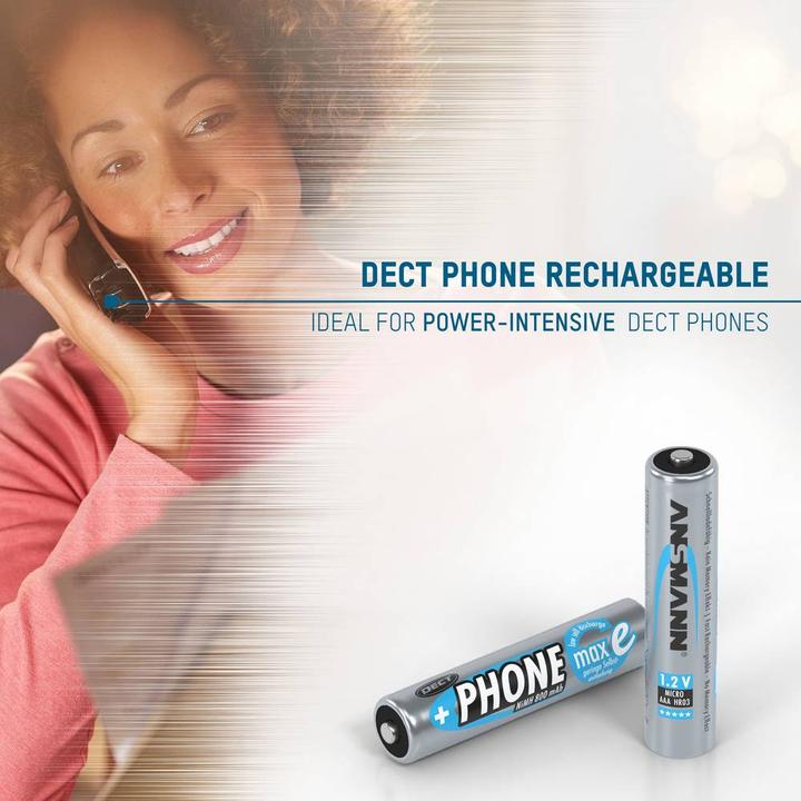 Produktbild Ansmann Phone (3 Stk., AAA, 800 mAh)