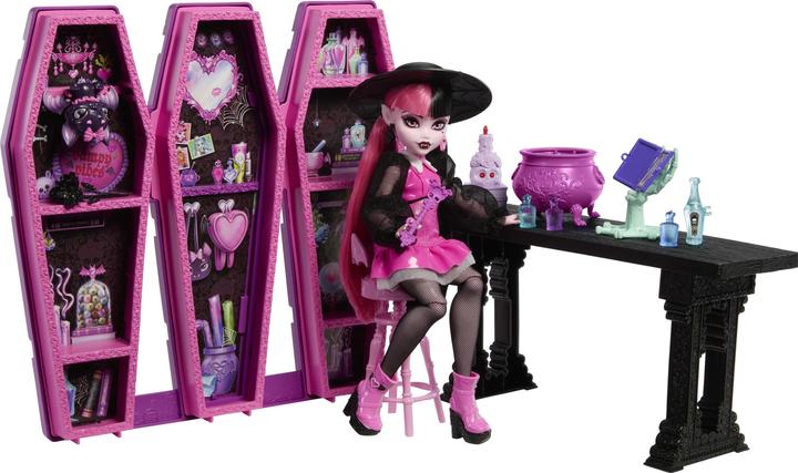 Actual product image Monster High Draculaura Secret Potions Room Playset