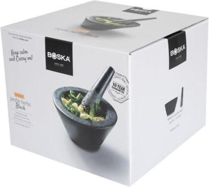 Produktbild Boska Mörser Herbs Schwarz (17.50 x 10 cm)