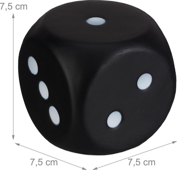 Actual product image Relaxdays 6x Foam Dices