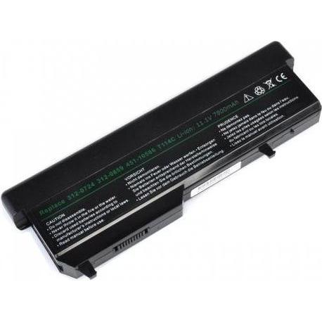 Dell G274C, Akku (9 Zellen, 7200 mAh), Notebook Akku, Schwarz
