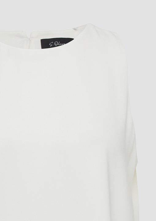 Produktbild S.Oliver Bluse Doppellagiges Top aus Crêpe (44)