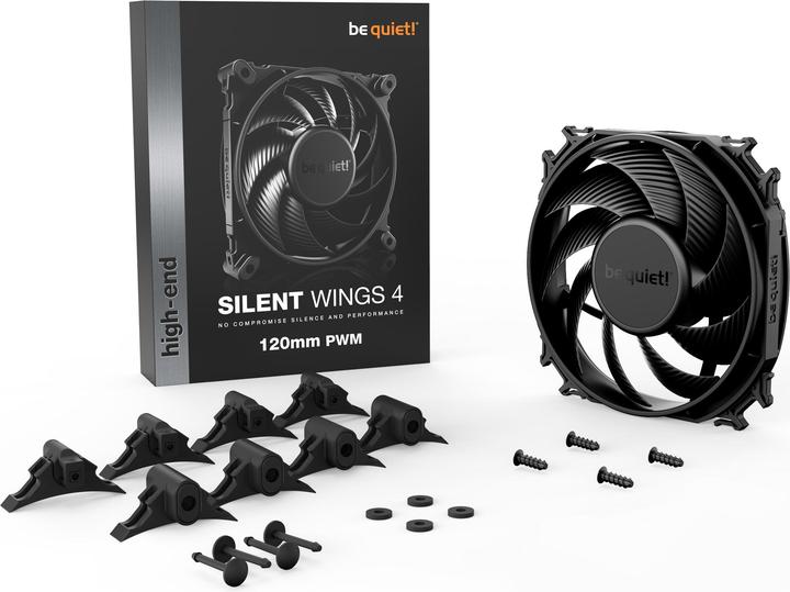 Immagine prodotto be quiet! Ali silenziose 4 (120 mm, 1 x)