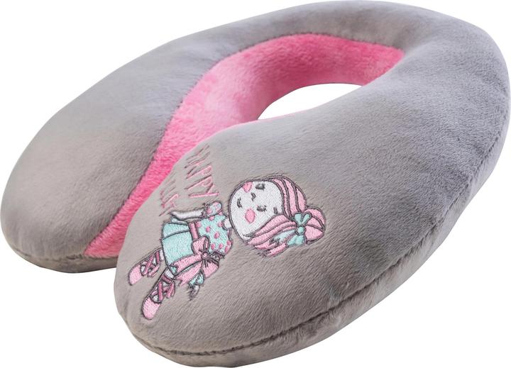 Immagine prodotto KidsExperts neck roll ballet doll, supporto per il collo dei bambini, cuscino da viaggio per auto, a forma di U