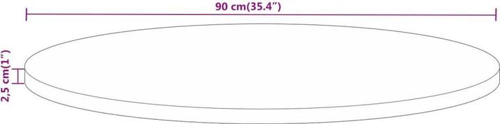 Produktbild VidaXL Honorata (90 x 2,5 cm)