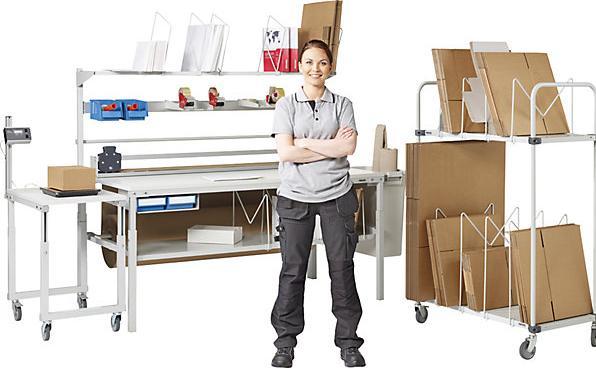 Produktbild Treston Kartonwagen HCT410 (150 kg, 2)