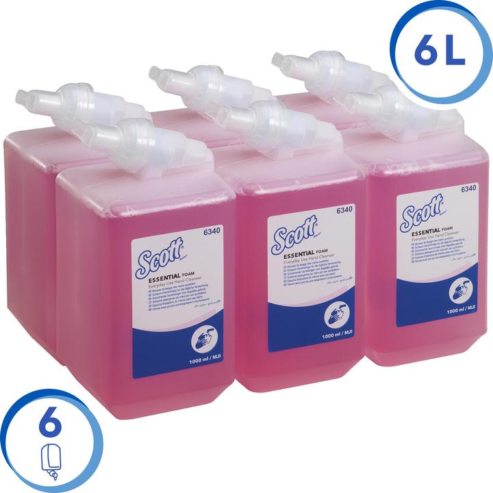 Produktbild Kimberly-Clark KLEENEX 6340 Luxury Everyday Cleanser (Flüssigseife, 1000 ml)