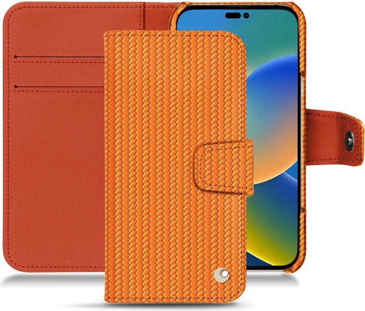 Actual product image Noreve Leather wallet with horizontal flap (Apple iPhone 14)