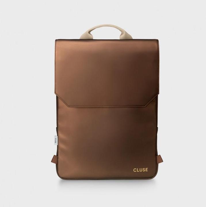 Immagine prodotto Cluse Zaino Le Réversible, Marrone metallizzato Beige, Colore Oro