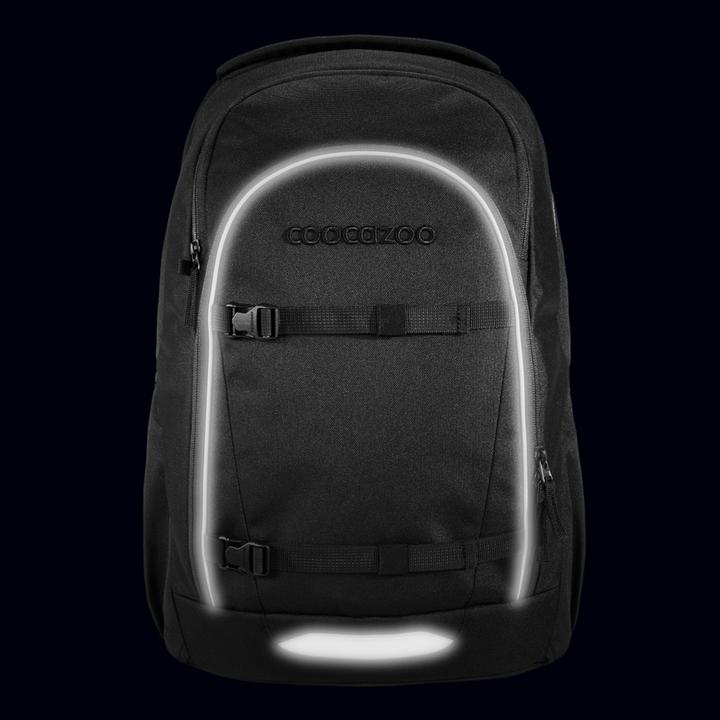Actual product image Coocazoo EVERY Backpack, Midnight Black (30 l)