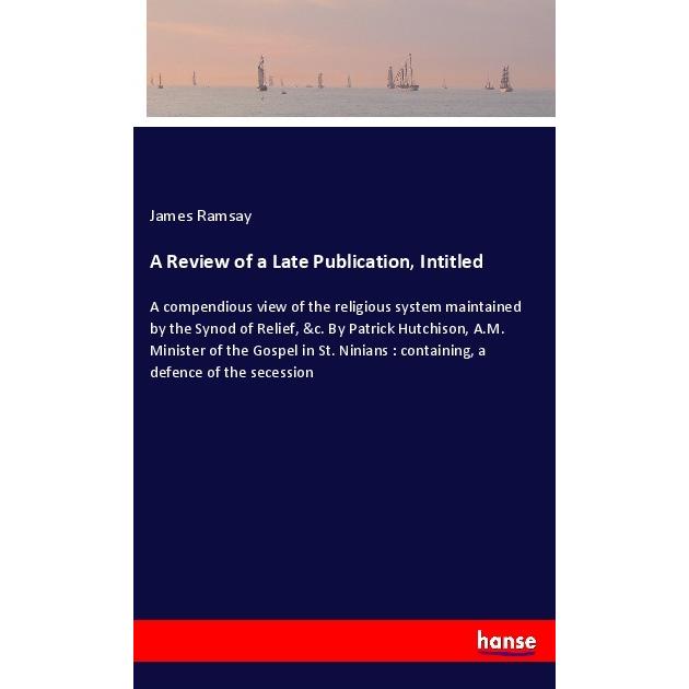 A Review of a Late Publication, Intitled, Belletristik von James Ramsay