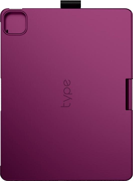 Produktbild Typecase Case Edge with keyboard for iPad Air 11" M2 2024 / M3 2025 / M4 2026 raspberry (Apple iPad Air 11 2024, Apple iPad Air 11 2025, Apple iPad Air 11 2026)