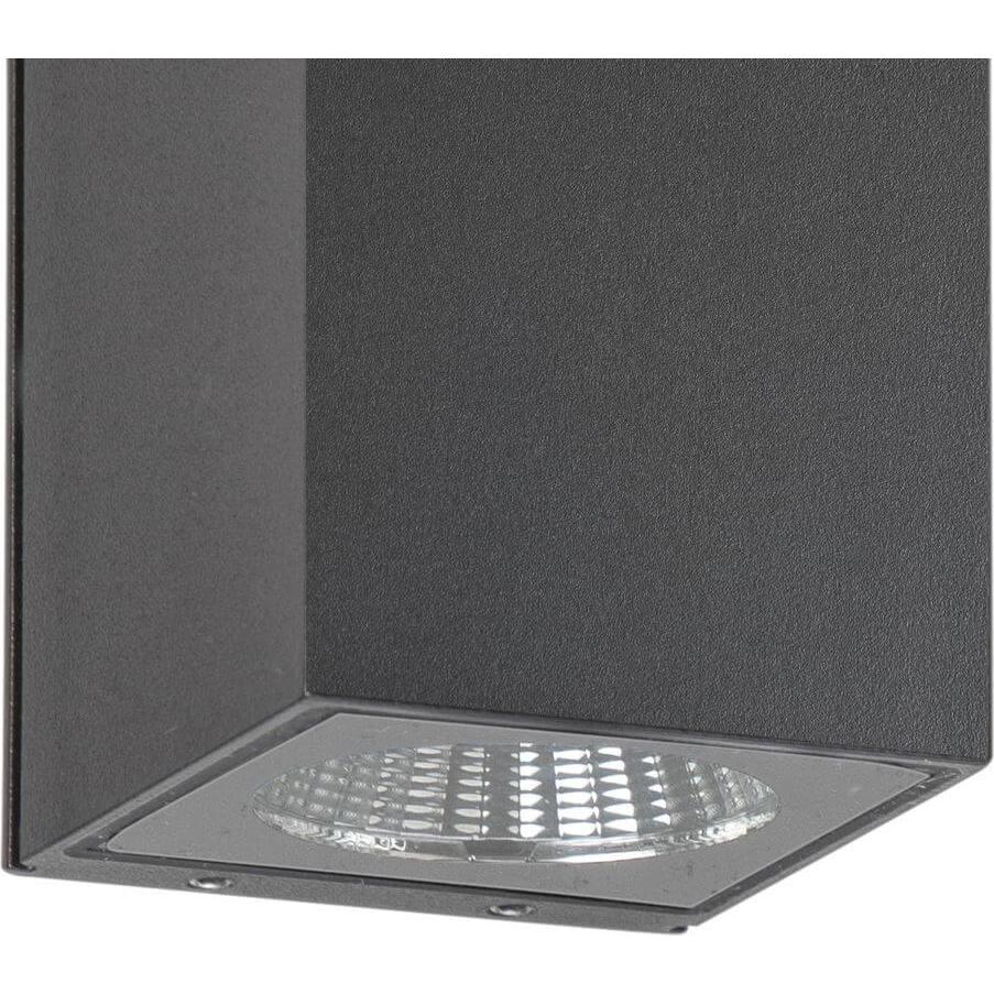 Thumbnail - CMD, Wandleuchte + Deckenleuchte, LED Wandaussenleuchte 2x7W Warmweiss IP65 Anthrazit CMD-9039 (800 lm)