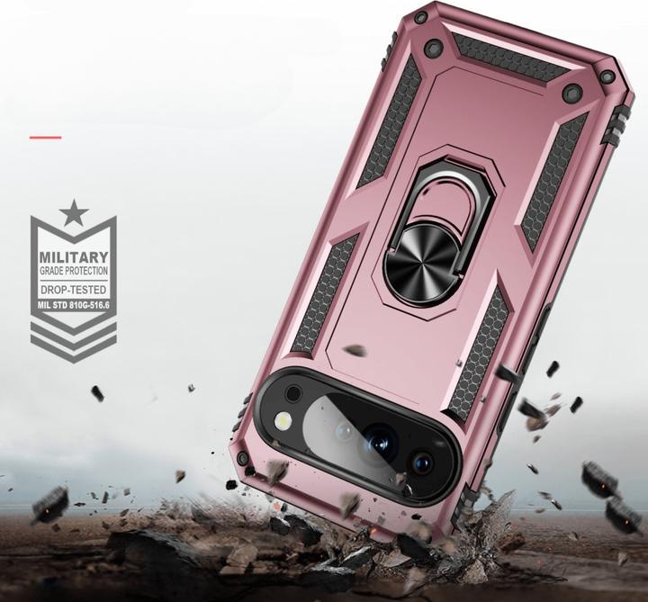 Actual product image Cover-Discount Google Pixel 10 / 10 Pro - Robustes Back Cover mit Kickstand (Google Pixel 10 Pro, Google Pixel 10)