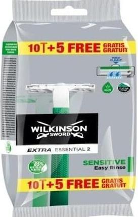 Immagine prodotto Wilkinson Extra Essential 2 Rasoio usa e getta Sensitive 15Pz.