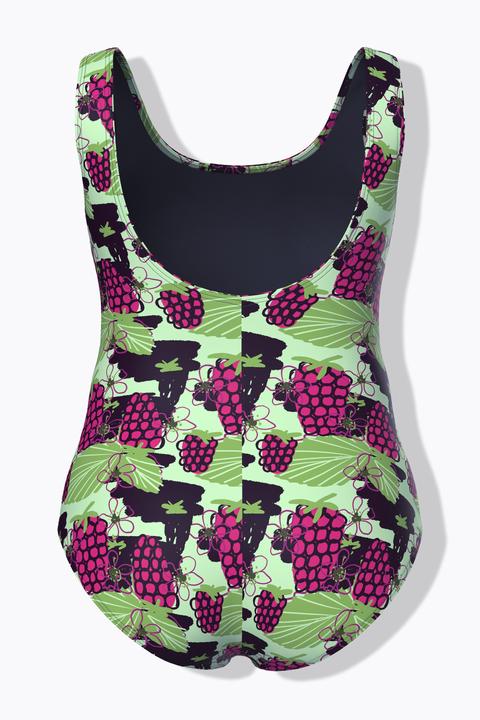 Actual product image Ulla Popken Raspberry Swimsuit (60)