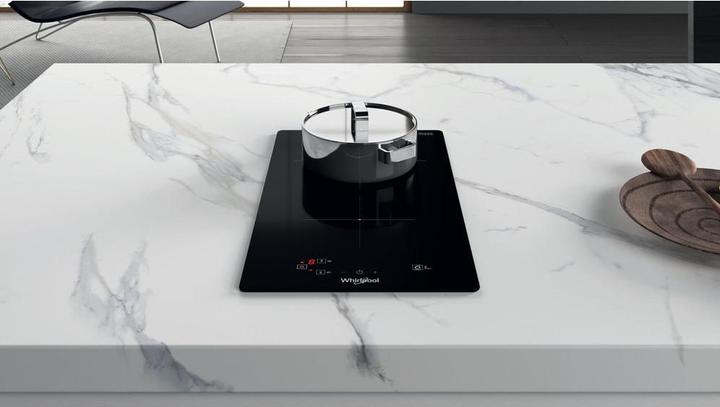 Image du produit Whirlpool WS Q0530 NE, Noir, Intégré, 28 cm, table de cuisson à induction, vitrocéramique, 2 zone(s)