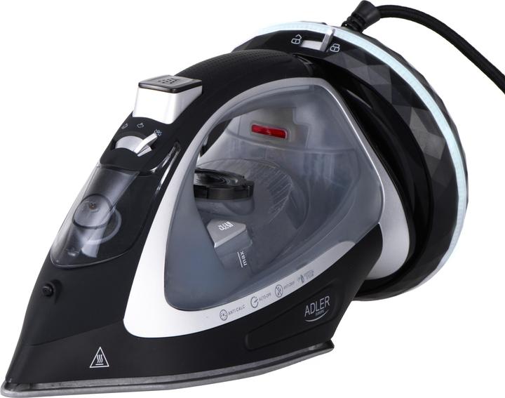 Produktbild Adler Dampfbügeleisen | AD 5043 | Dampfbügeleisen | 2800 W | Fassungsvermögen des Wassertanks 300 ml | (2800 W)