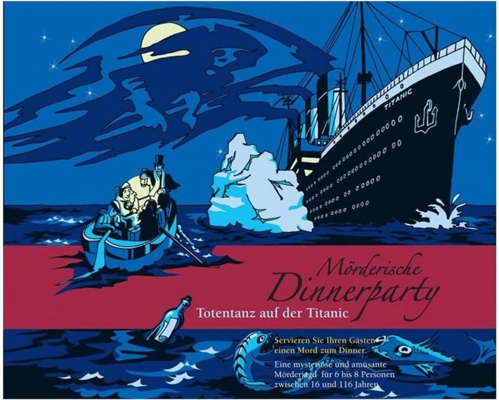 Murderous dinner party Death dance on the Titanic (German, 6 - 8 Players)