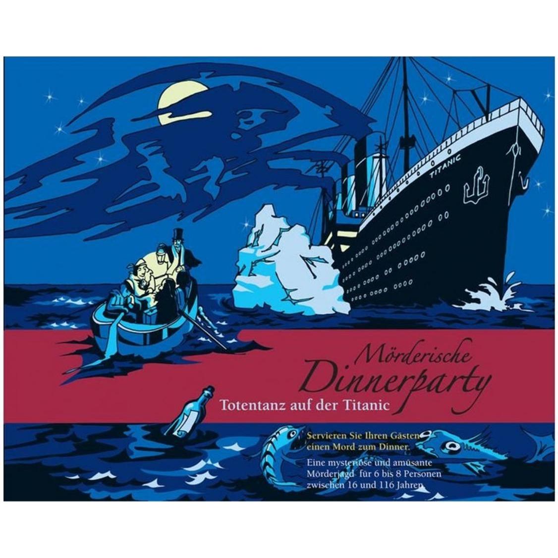 Blaubart Cena con cena omicida Danza della morte sul Titanic (Tedesco, 6 - 8 Giocatori)