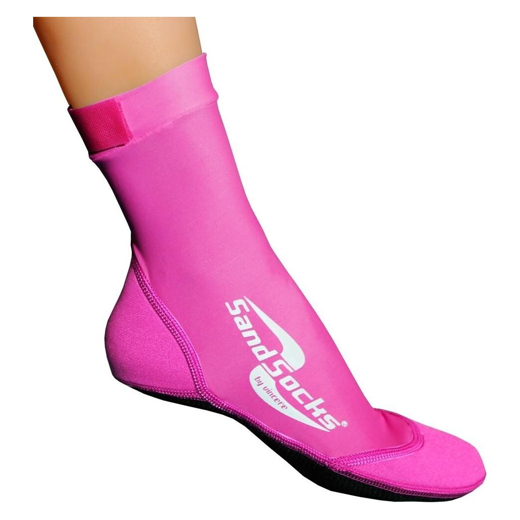 Rubbabu, Unisex, Sportsocken, Classic High Top Sand Socks (M), Pink