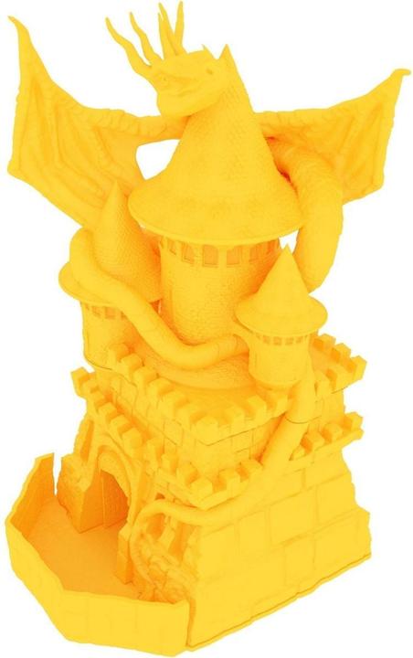 Produktbild Feldherr Fates End Würfelturm Master gelb – 3D gedruckt, modulare Teile (Kunststoff)