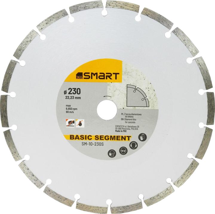 Produktbild smart segmentierte Diamanttrennscheibe 230 mm