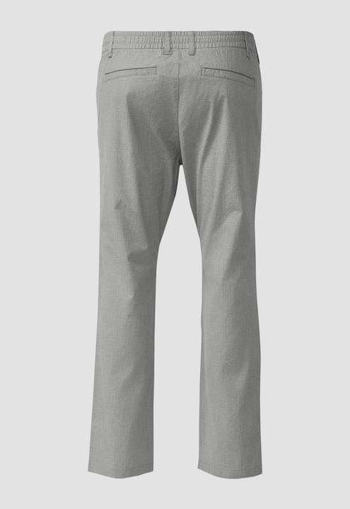 Produktbild s.Oliver Phoenix: Fein gemusterte Chino mit Elastikbund (38)