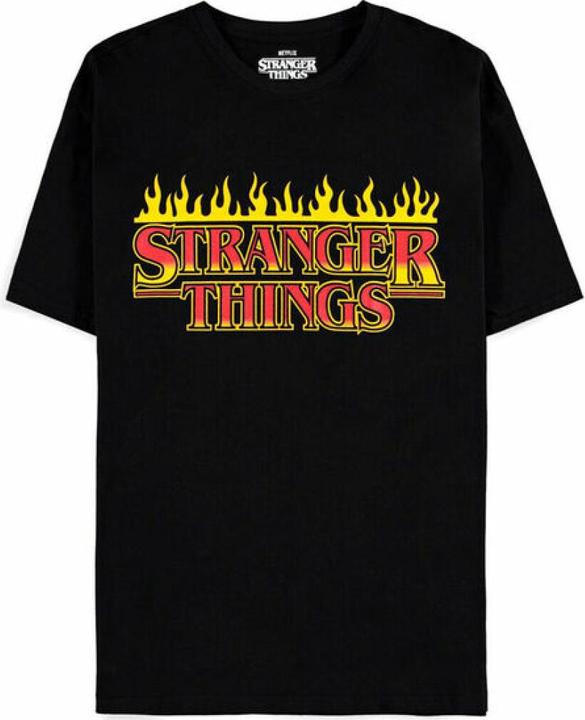 Immagine prodotto Difuzed Maglietta Stranger Things Logo Fuoco Taglia S (S)