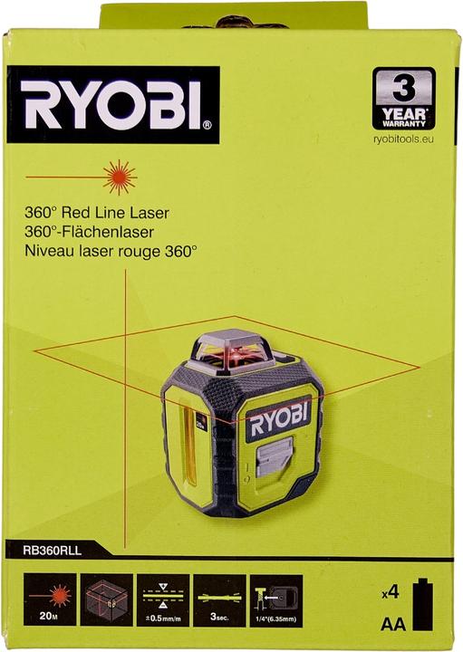 Image du produit Ryobi Czerwony laser liniowy