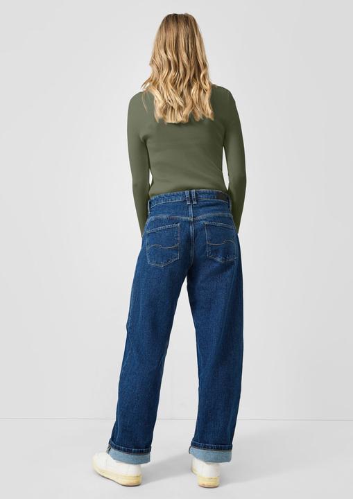 Produktbild s.Oliver Strickpullover Gerippter Pullover aus Viskosemix (XL)