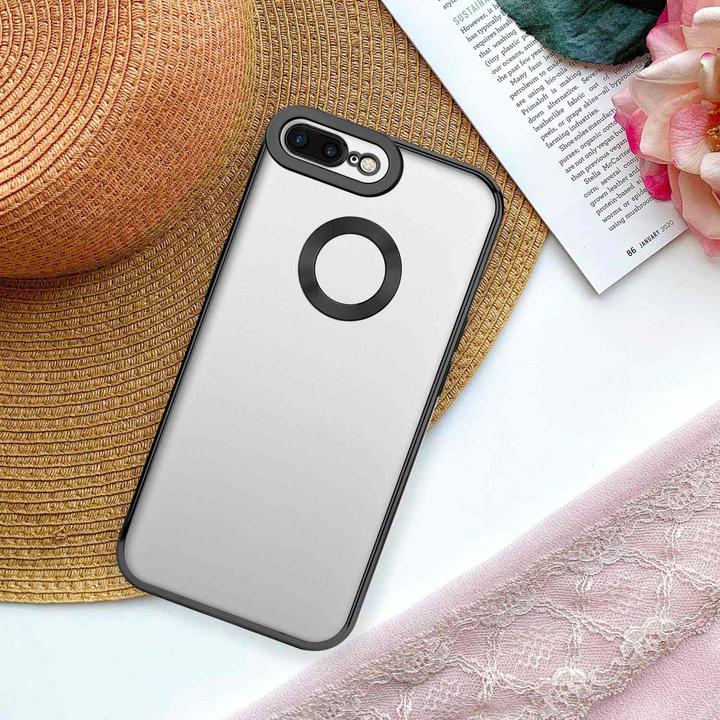 Produktbild Cadorabo TPU Hülle Chrome mit Kameraschutz für Apple iPhone 7 PLUS / 7S PLUS / 8 PLUS (Apple iPhone 7 Plus, Apple iPhone 7s Plus)