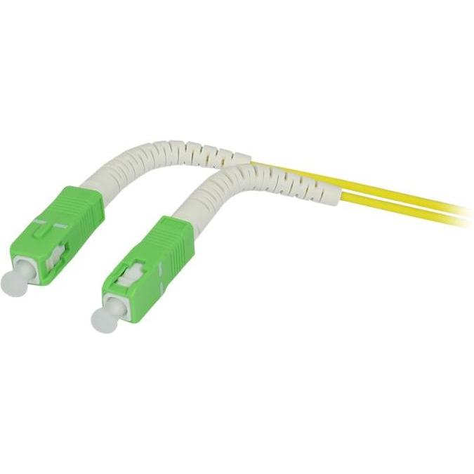 Synergy 21 Synergy21 LWL-1-Faser-Patchk, 0,5mtr,SCAPC-SCAPC, 9125u, OS2, G657A2, AD2mm, fle (0.50 m), Netzwerkkabel