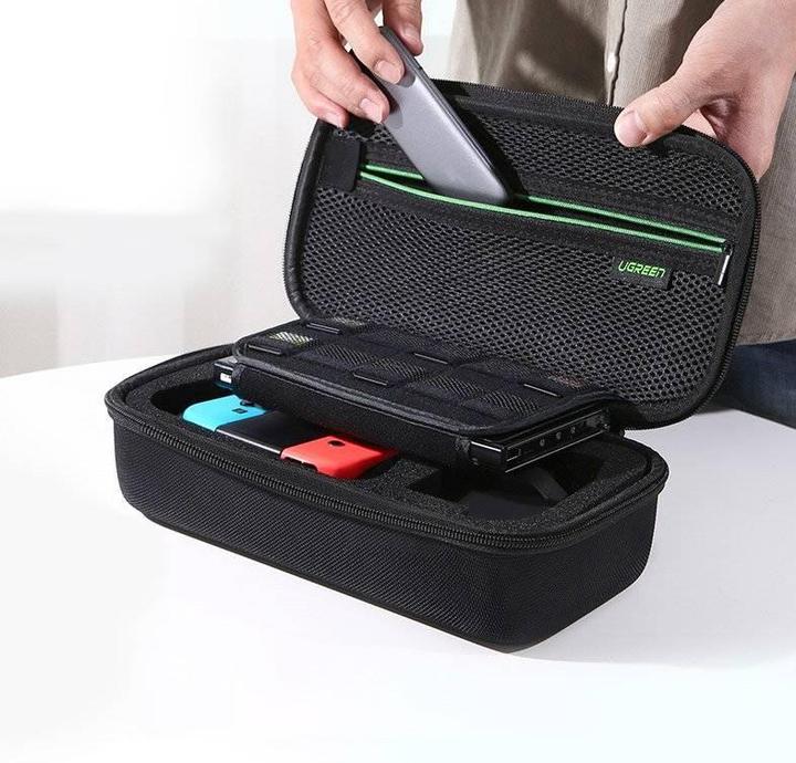 Actual product image Ugreen Case Box for Nintendo Switch and Accessories S 26.5 x 10 x 13.5 cm black (50275 LP145) (Switch)