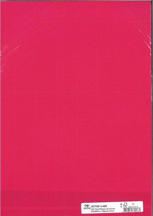 Actual product image Artoz 1001 bow fuchsia (A4, 100 g/m²)