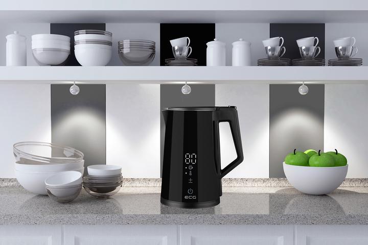 Produktbild ECG RK 1893 electric kettle Black (1.70 l)