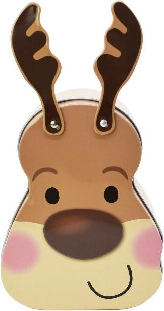 Actual product image miniSchoggi Guetzlidose Elch mit bewegbarem Geweih