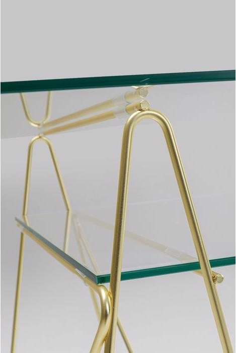 Produktbild Kare Design Tisch Polar Messing Matt 8mm ESG