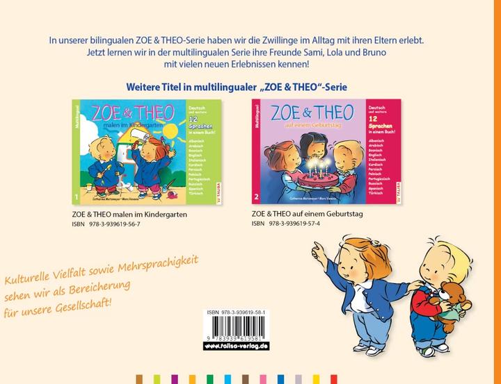 Produktbild ZOE & THEO im Dinosaurier-Museum (Multilingual!) (Deutsch, Aylin Keller, C. Metzmeyer, Catherine Metzmeyer, M. Vanenis, 2016)