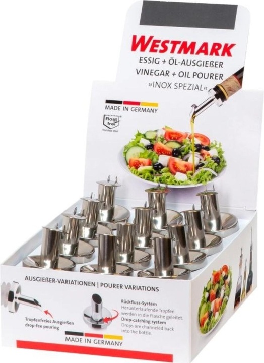 Immagine prodotto Westmark Versatore olio e aceto S-Cork con tappo (1000 ml)