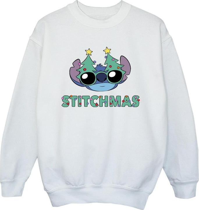 Produktbild Disney Lilo & Stitch Stitchmas Glasses Sweatshirt Mädchen (128)
