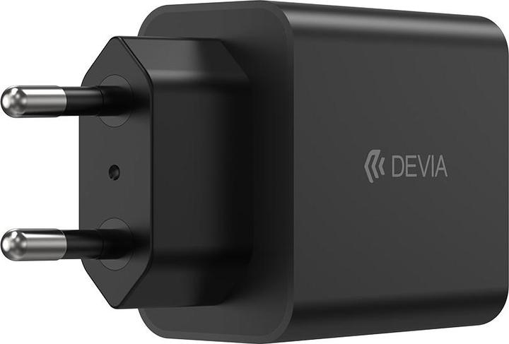 Actual product image Devia wall charger Rocket PD 45W 1x USB-C black (45 W)