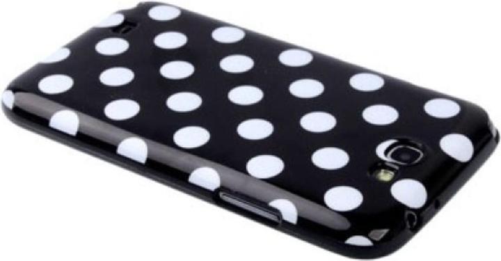 Actual product image König Design Protective cover TPU Case for mobile Samsung Galaxy Note II N7100 Black (Samsung Galaxy Note 2 N7100)