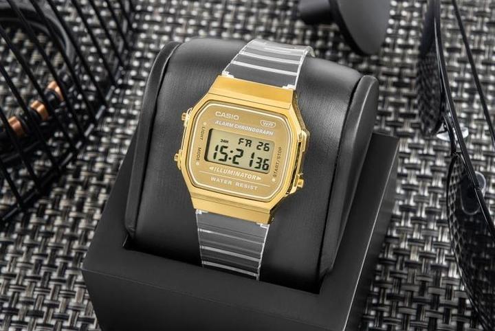 Image du produit Casio A168XESG-9AEF (Chronographe, 34 mm)