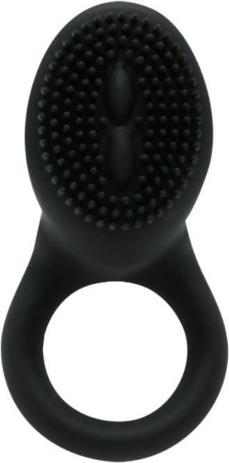 Actual product image Pretty Love Vibrating Ring Cobra - Black (2.40 cm)