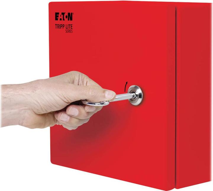 Actual product image Eaton TRIPPLITE SmartRack Outdoor Ind. encl. w Lock - NEMA 4 Surface Mount 25.4cm 10inch x 25.4cm 10 (5.71 RU, 10 inch rack)